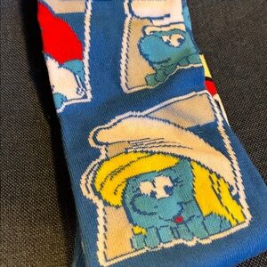3/$18 The Smurfs Smurfette Novelty Socks One Size Fits Some (Women’s 7-12)